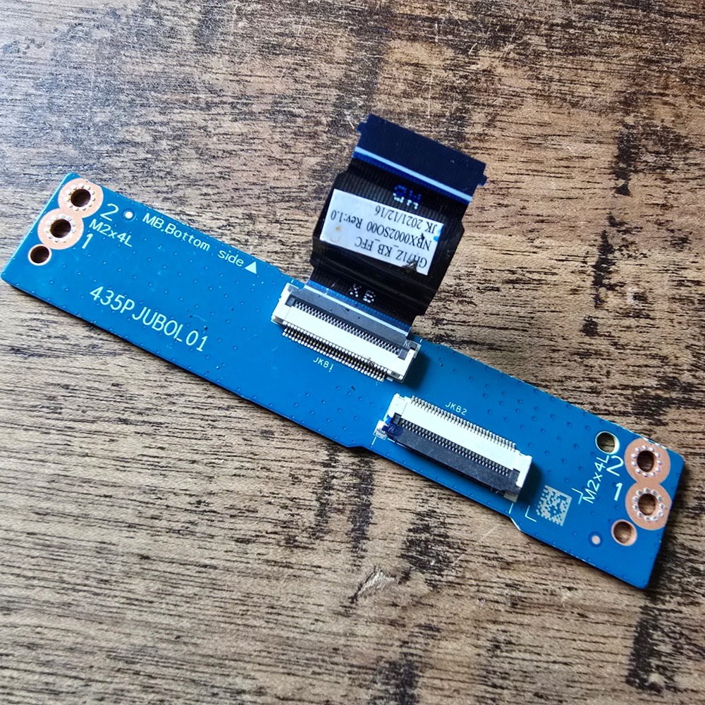 HP Laptop Keyboard Connector Board LS-L973P HH514 435PJUBOL01 with Ribbon‎ Cable